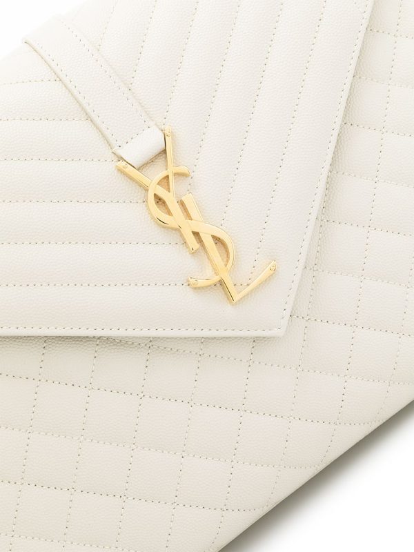 Saint Laurent Enveloppe monogram shoulder bag - Image 6