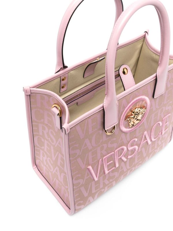 Versace small Versace Allover tote bag - Image 5