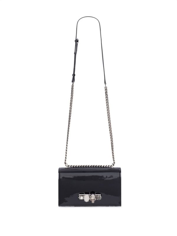 Alexander McQueen Jewelled four-ring handle satchel - Image 2