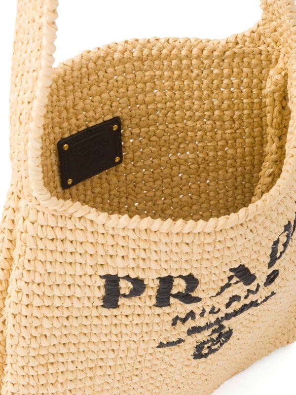 Prada Raffia tote bag - Image 5