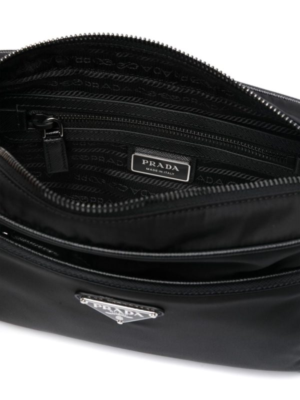 Prada logo-plaque messenger bag - Image 5