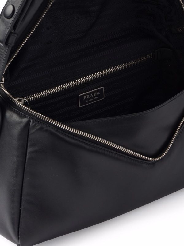 Prada logo-plaque shoulder bag - Image 5
