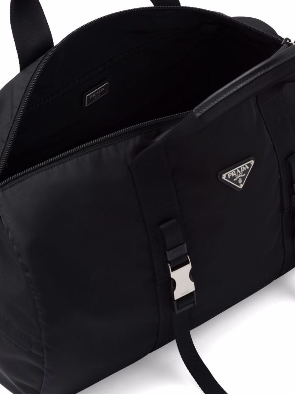 Prada logo-embossed Saffiano leather bag - Image 5