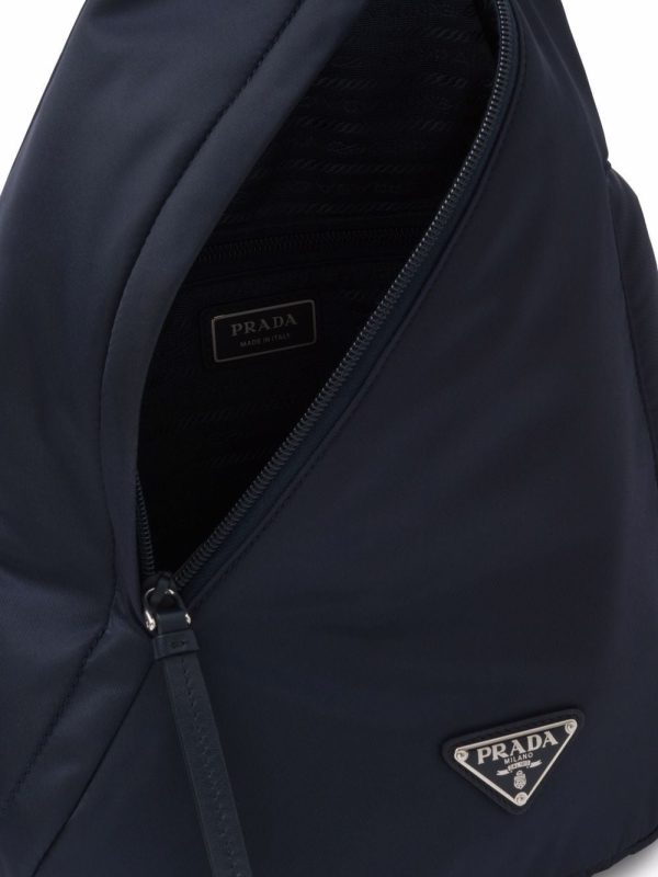 Prada Re-Nylon logo-plaque backpack - Image 5