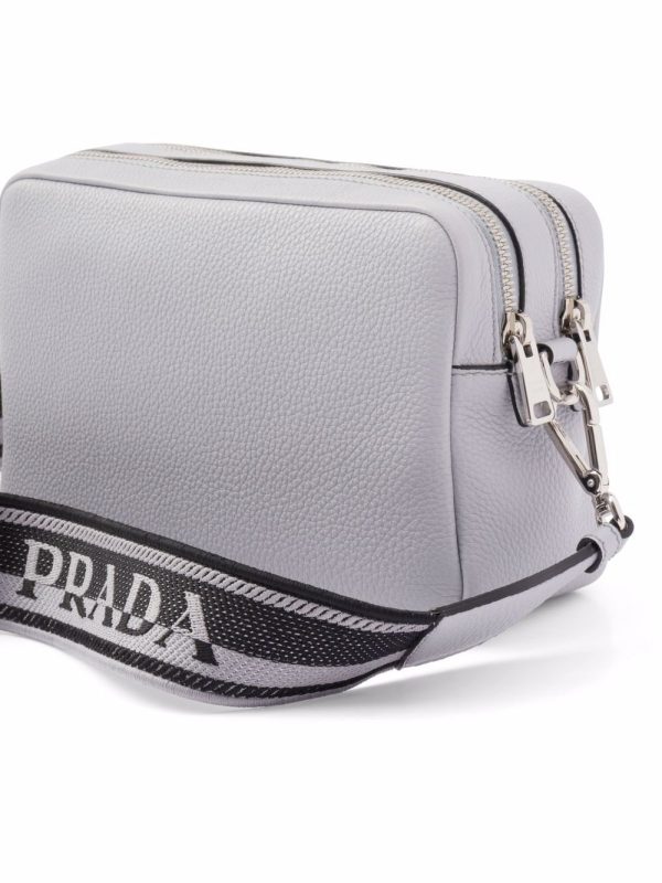 Prada Flou logo-plaque shoulder bag - Image 5