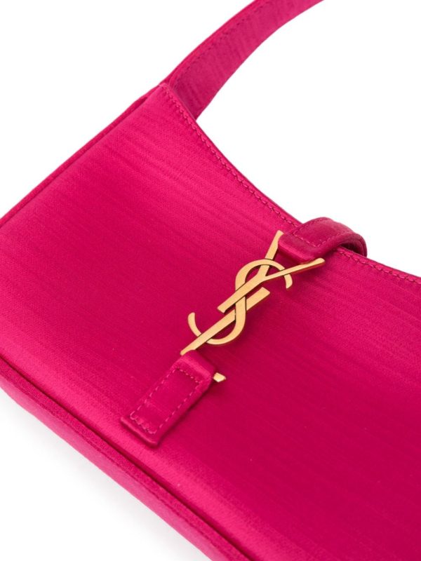 Saint Laurent mini Le 5 à 7 canvas tote bag - Image 5