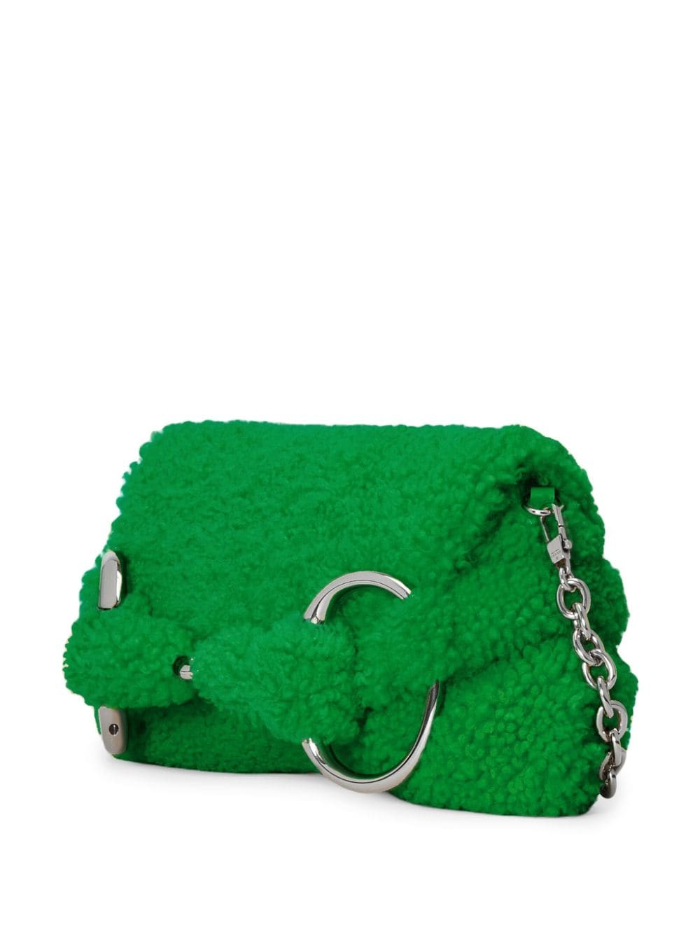 Gucci medium Horsebit shearling shoulder bag - Image 5