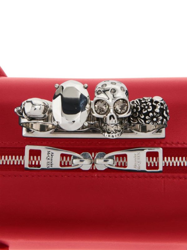 Alexander McQueen The Reverse leather clutch - Image 5