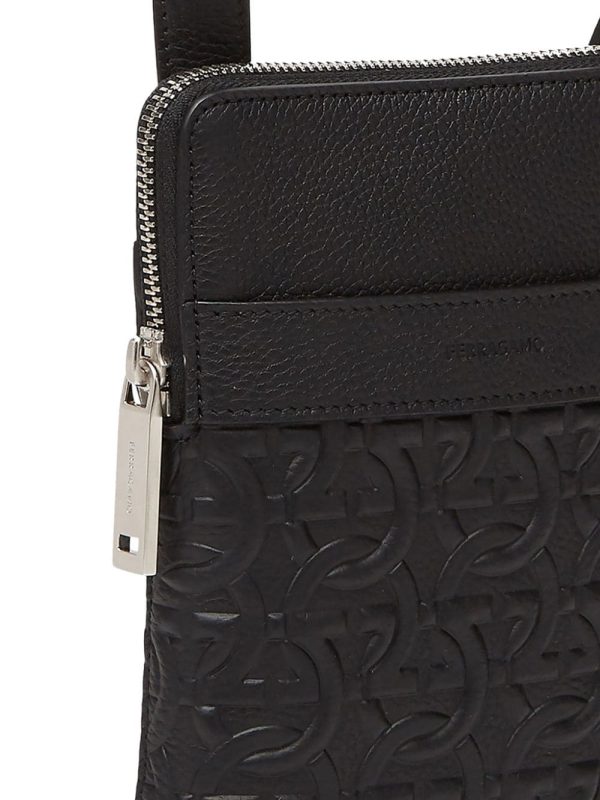 Ferragamo North-South Gancini leather shoulder bag - Image 5