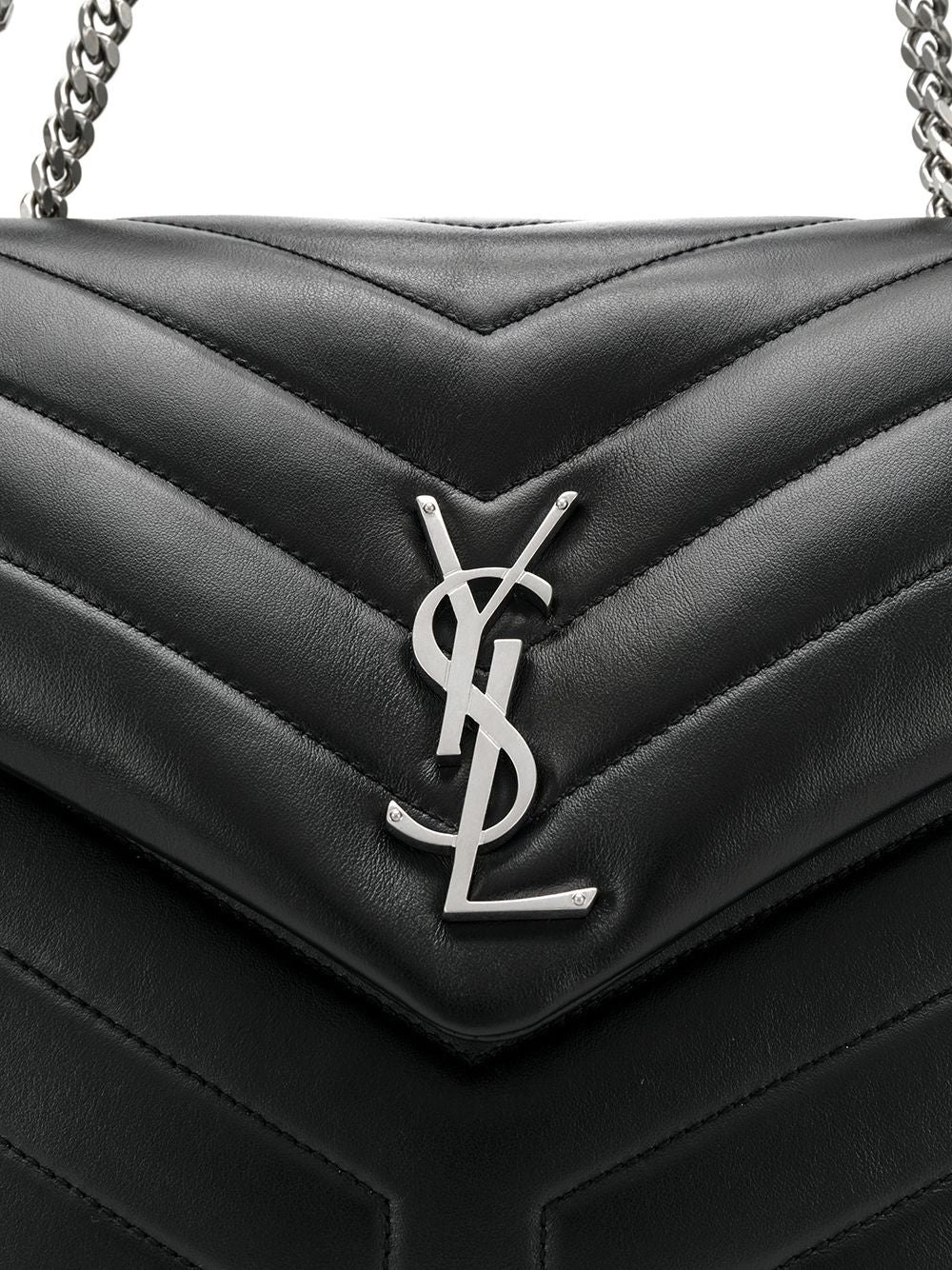 Saint Laurent medium Loulou quilted shoulder bag - Image 5