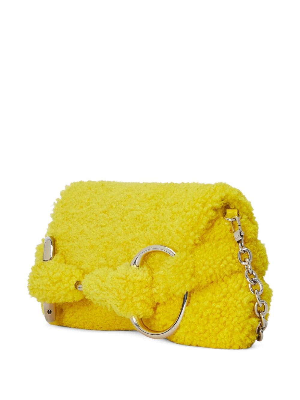 Gucci medium Horsebit shearling shoulder bag - Image 5