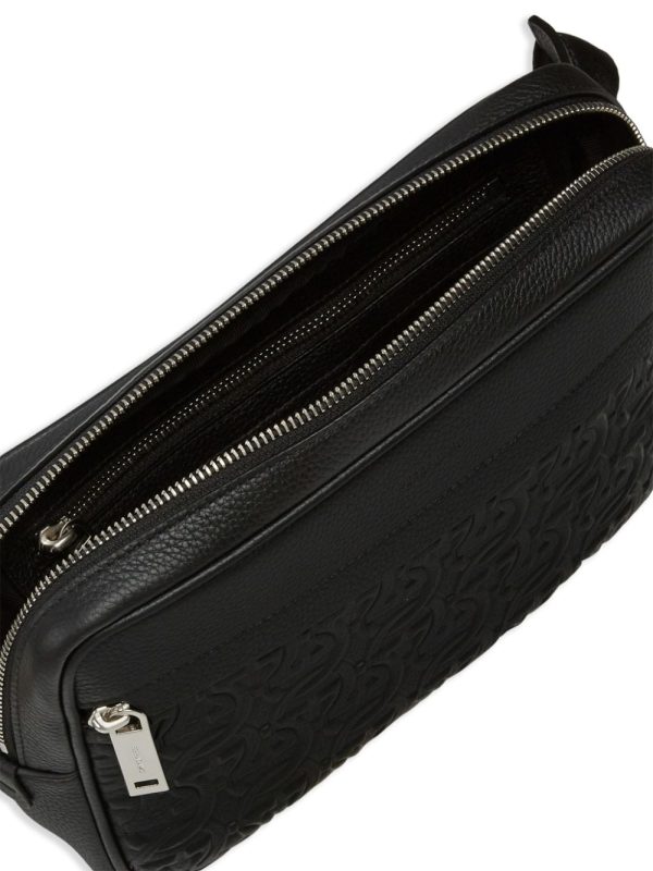 Ferragamo Gancini-embossed leather bag - Image 5
