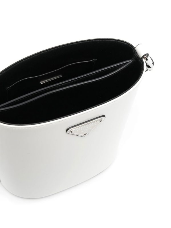 Prada small Spazzolato bucket bag - Image 5