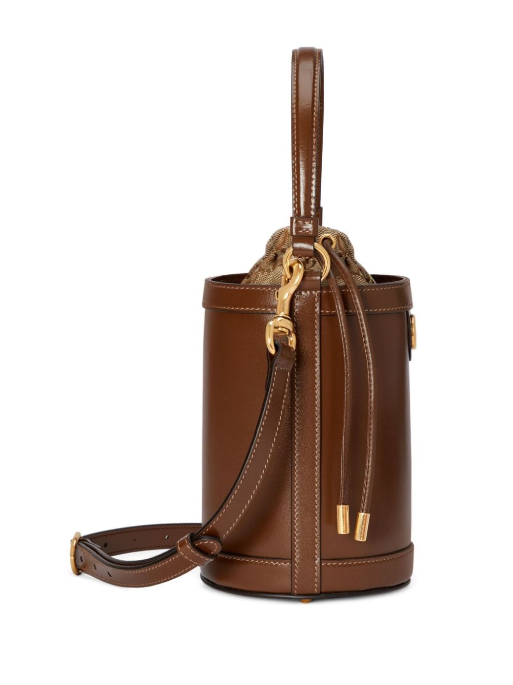 Gucci mini Ophidia leather bucket bag - Image 5
