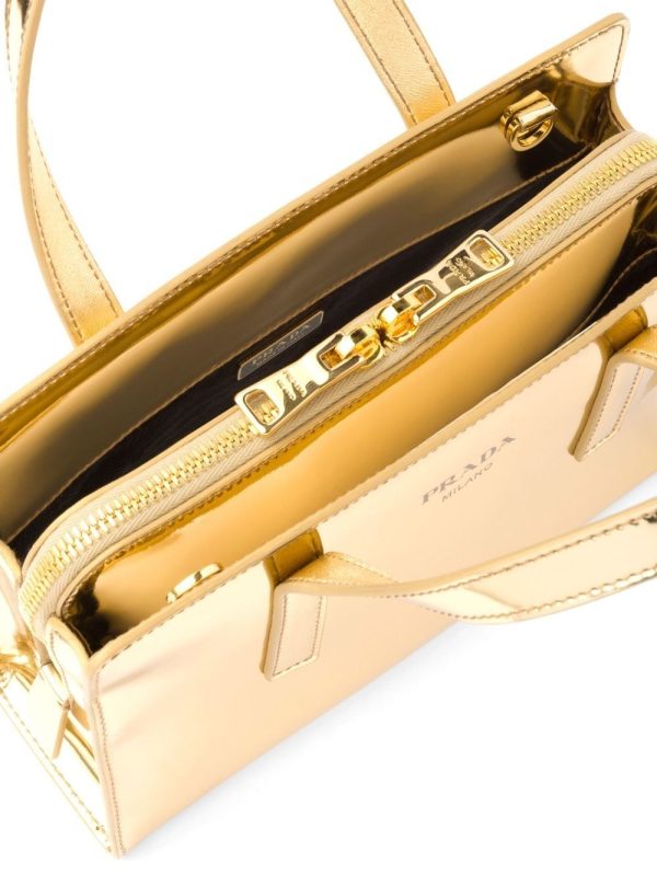 Prada Re-Edition 1995 metallic tote bag - Image 5