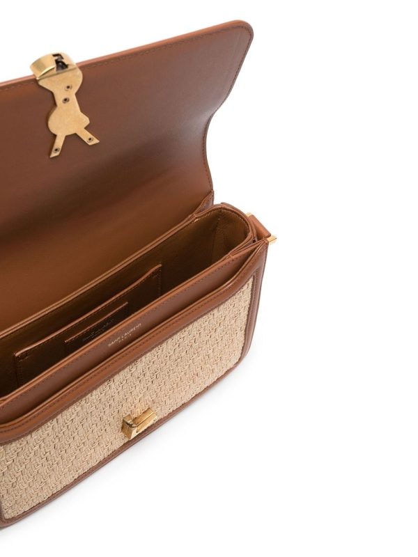 Saint Laurent Solferino raffia shoulder bag - Image 5