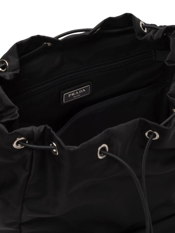 Prada logo-plaque multi-pocket backpack - Image 5