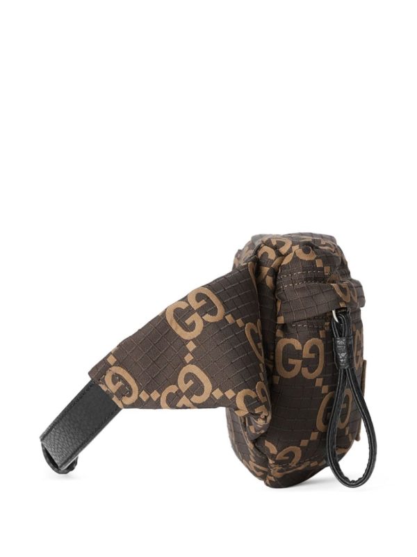 Gucci large GG-jacquard belt bag - Image 5