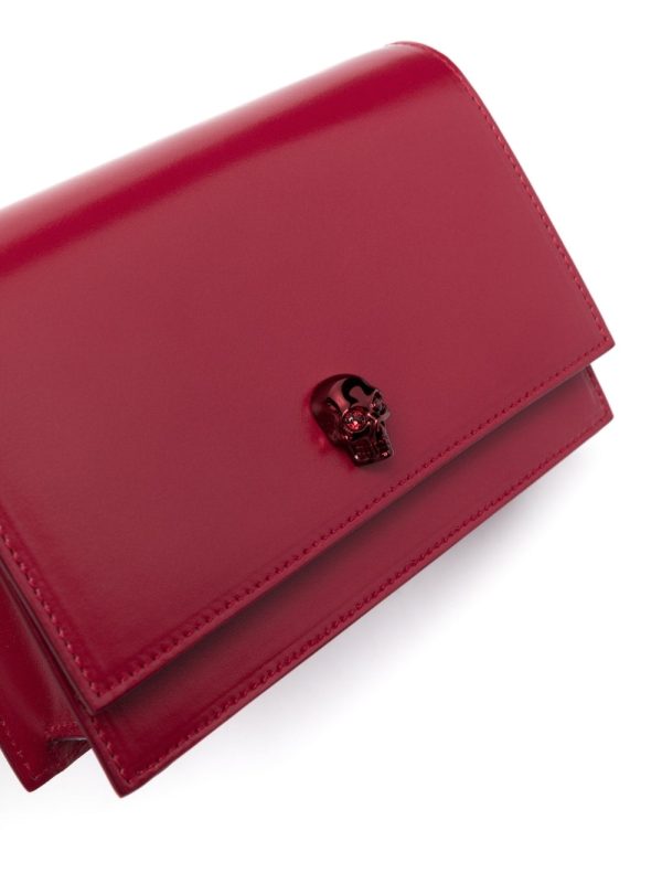 Alexander McQueen skull-charm leather crossbody bag - Image 5