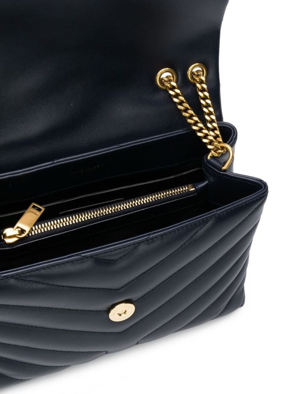 Saint Laurent Monogram quilted shoulder bag - Image 5