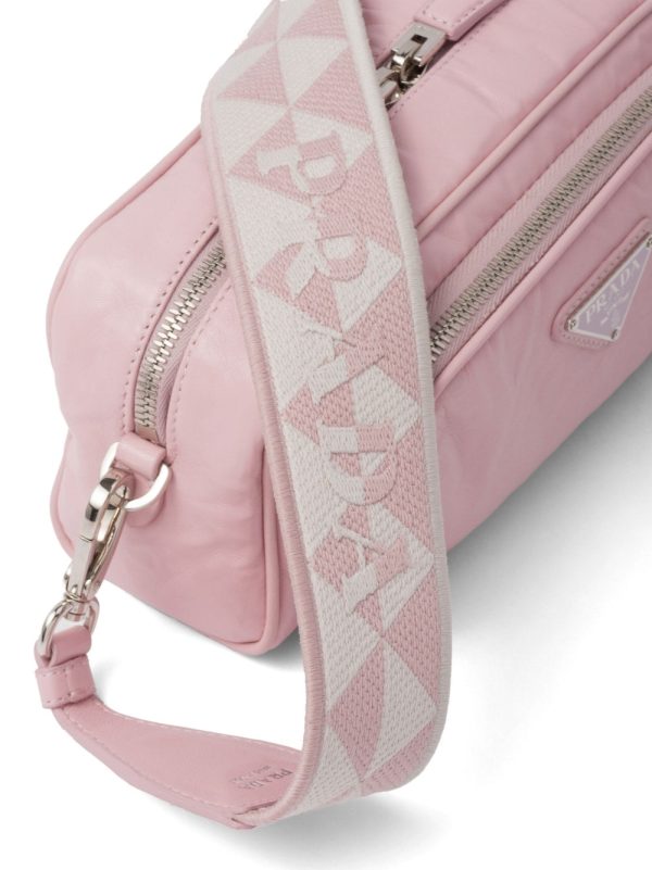 Prada logo-plaque shoulder bag - Image 5
