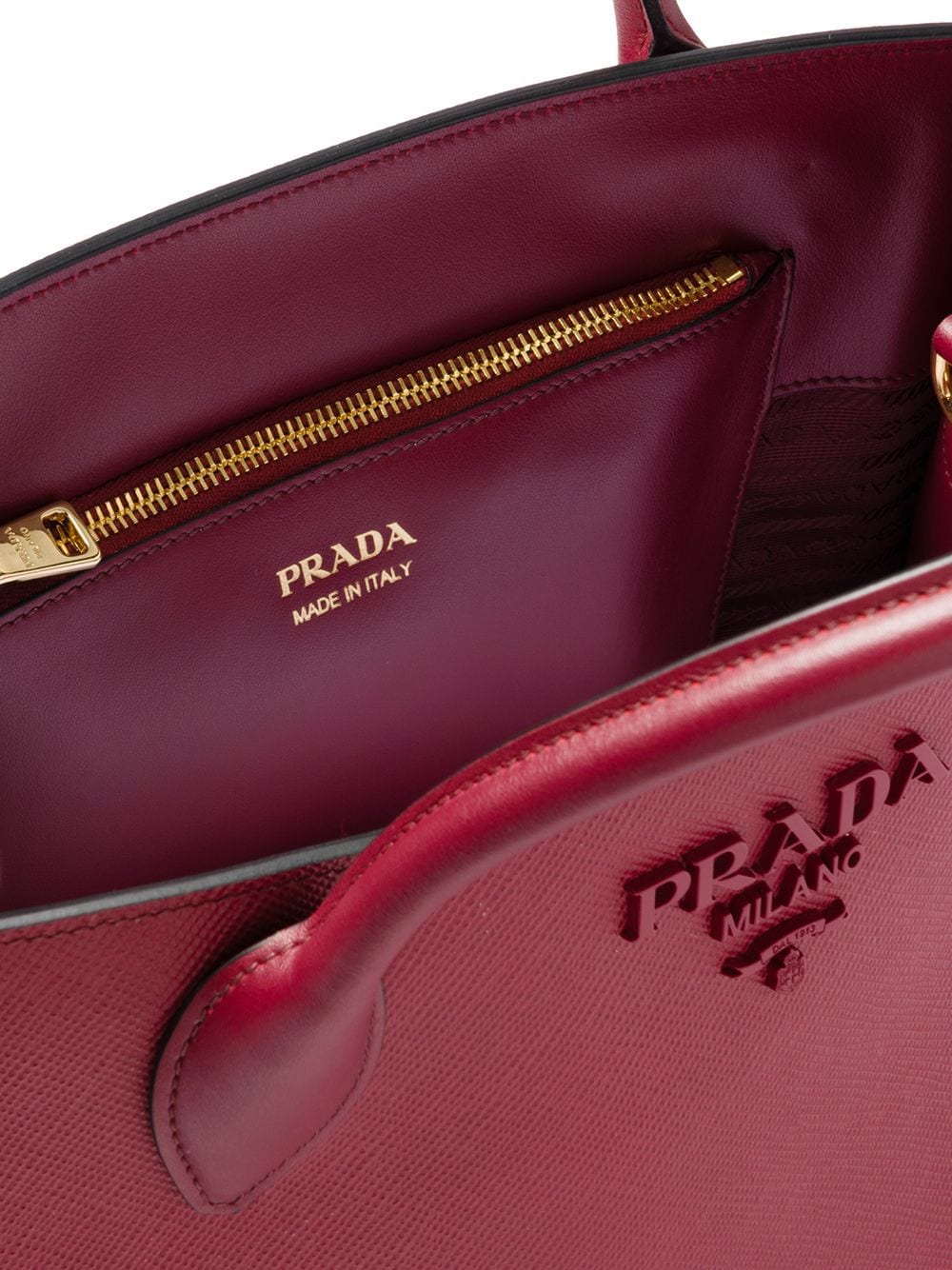 Prada Monochrome tote bag - Image 5