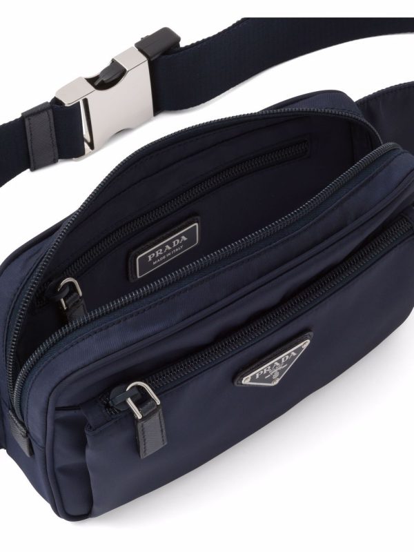 Prada logo-plaque belt bag - Image 5