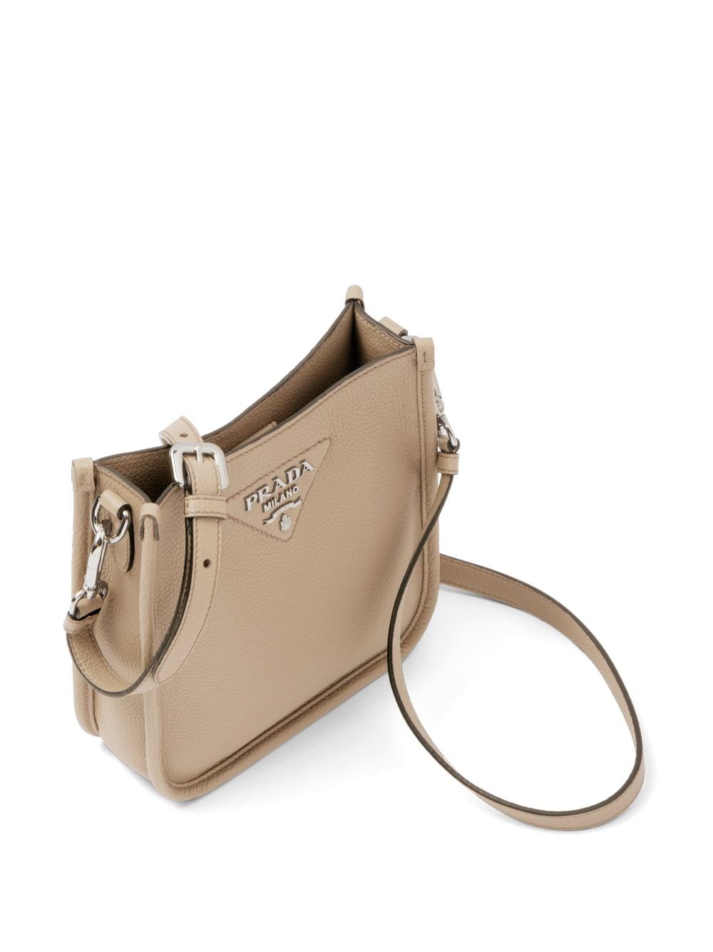 Prada mini logo-plaque shoulder bag - Image 5