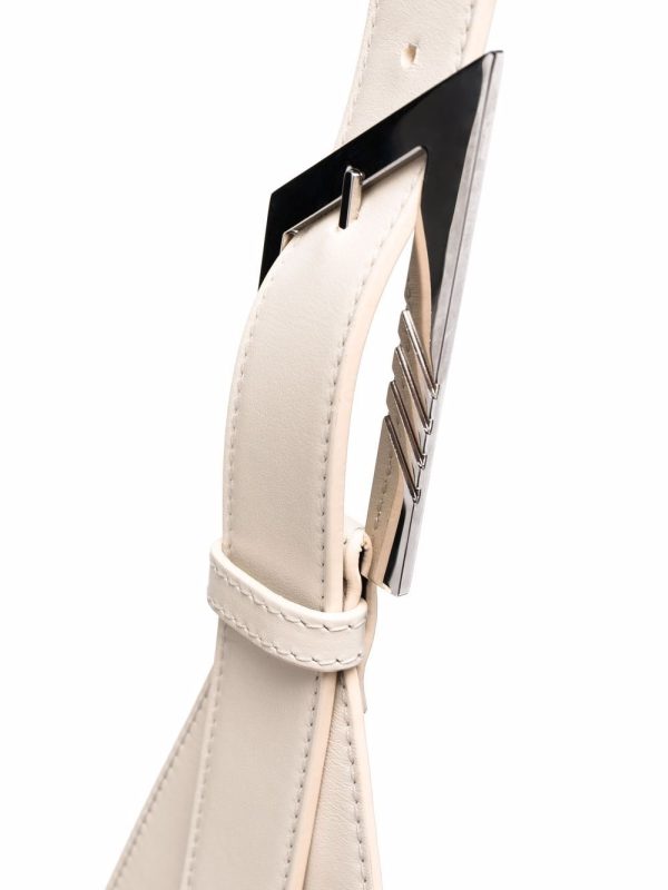 The Attico 12PM geometric leather tote bag - Image 5