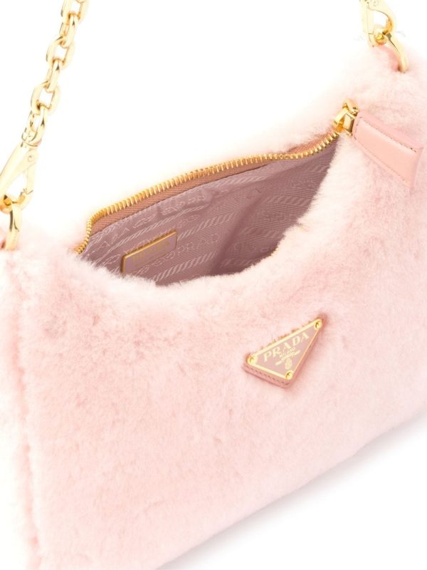 Prada Re-Edition shearling mini bag - Image 5