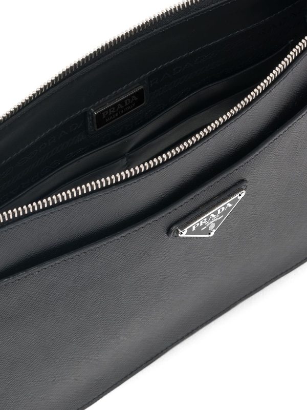 Prada logo clutch bag - Image 5