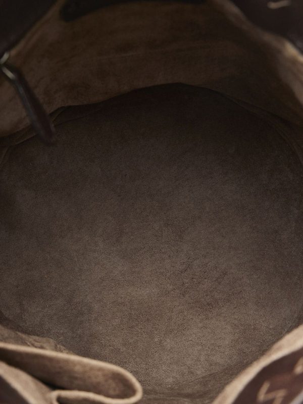 Bottega Veneta   2000-2010 Intrecciato double-tone bucket bag - Image 5