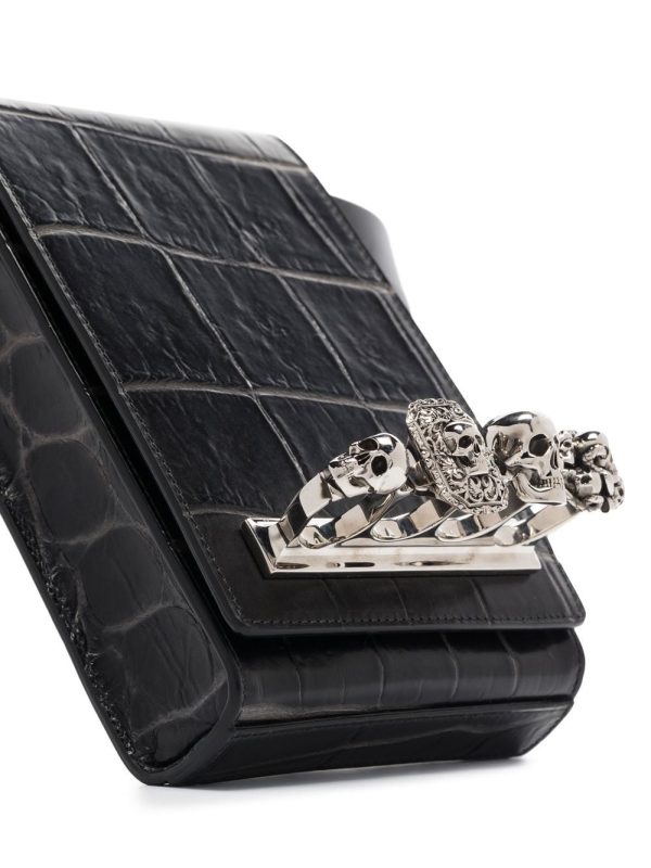Alexander McQueen small Four Ring crossbody bag - Image 5