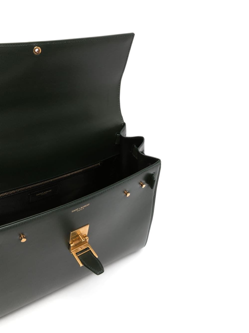 Saint Laurent medium Fermoir leather shoulder bag - Image 5
