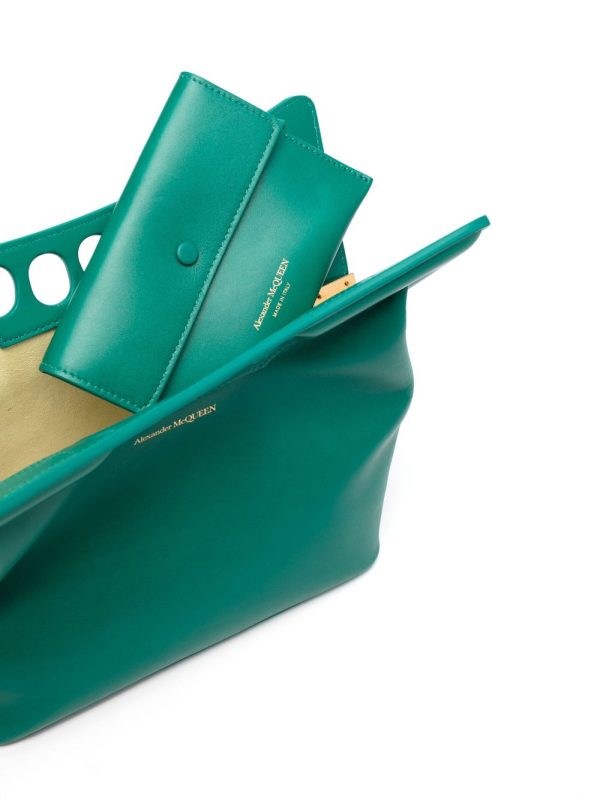 Alexander McQueen small The Peak leather shoulder bag - Image 5