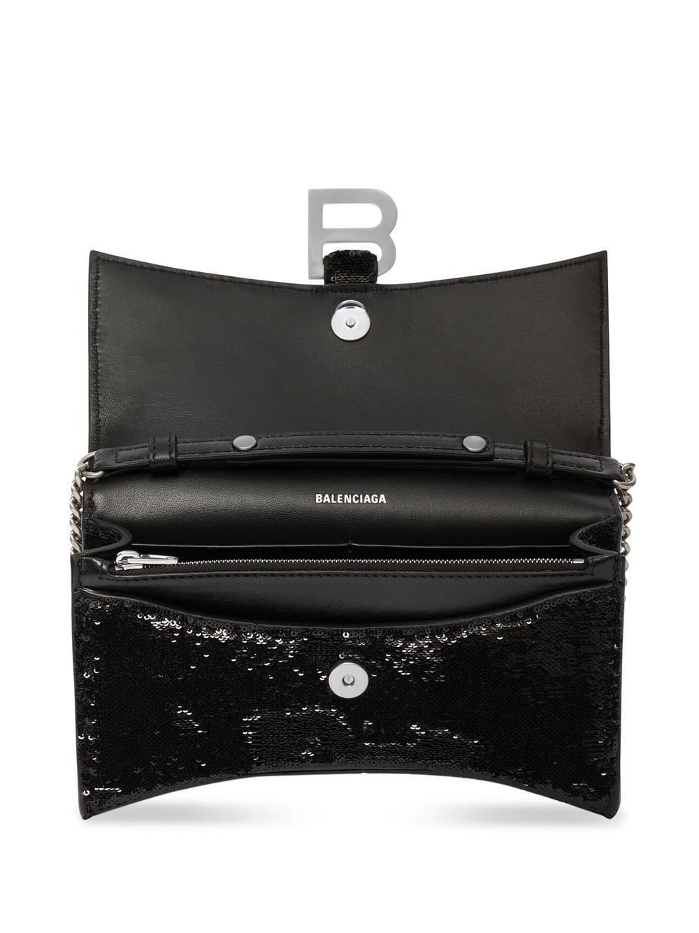 Balenciaga Hourglass sequin-detail chain wallet - Image 5
