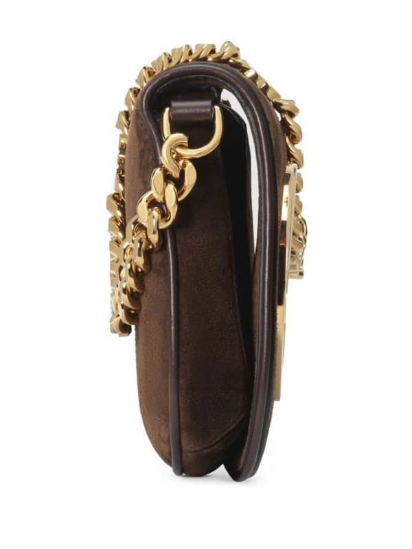 Gucci small Blondie suede shoulder bag - Image 5