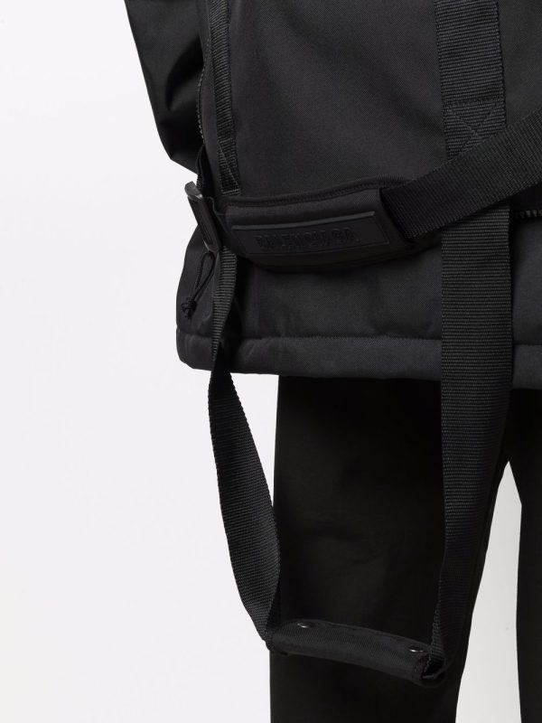 Balenciaga Transformer Gym Bag parka coat - Image 5