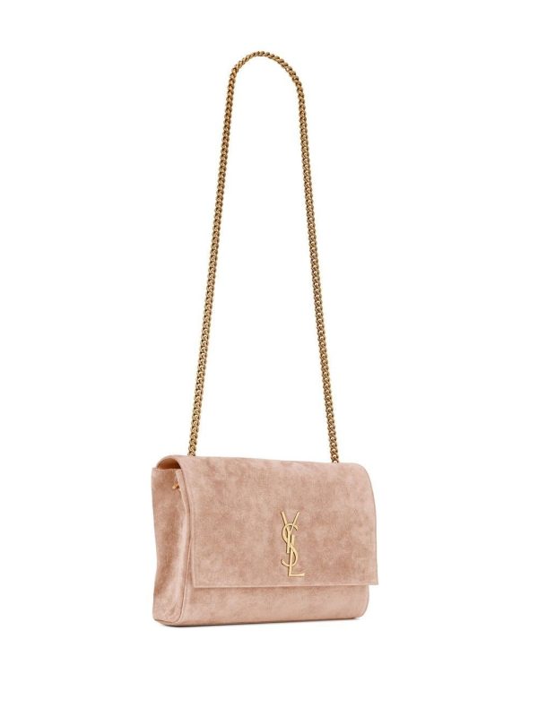 Saint Laurent Kate monogram-plaque shoulder bag - Image 5