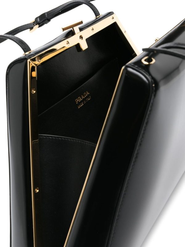 Prada patent-leather tote bag - Image 5
