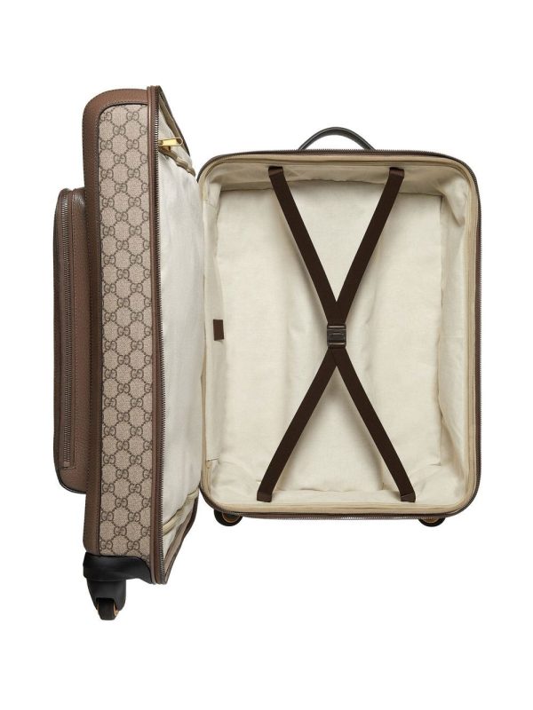 Gucci medium Ophidia GG Supreme Canvas suitcase - Image 5