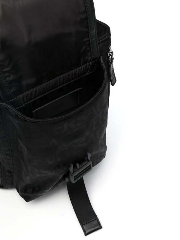 Versace logo-jacquard backpack - Image 4