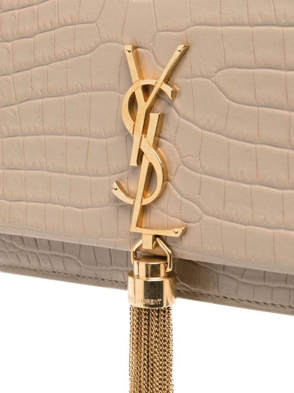 Saint Laurent small Kate leather clutch bag - Image 5