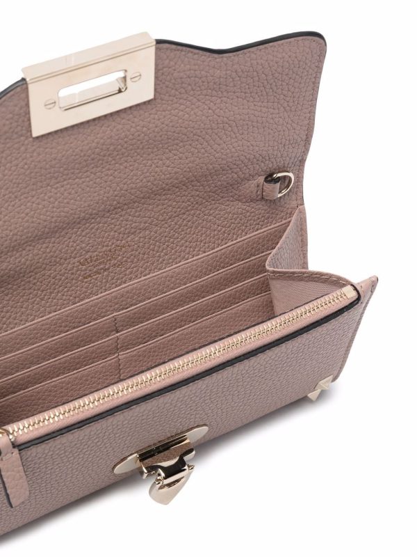 Valentino Garavani Rockstud leather wallet-on-chain - Image 5