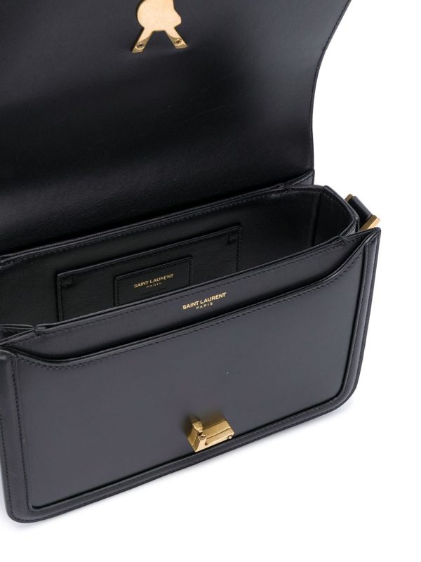 Saint Laurent monogram leather shoulder bag - Image 5