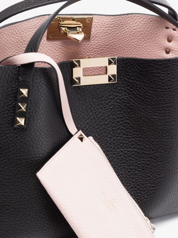 Valentino Garavani small Rockstud tote bag - Image 5