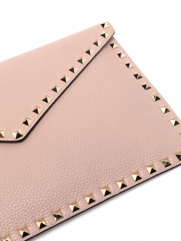 Valentino Garavani Rockstud envelope clutch bag - Image 4