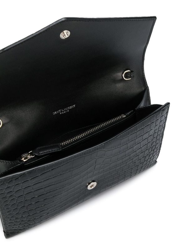 Saint Laurent Monogram envelope clutch bag - Image 5