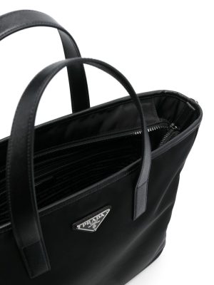 Prada Re-Nylon logo tote bag