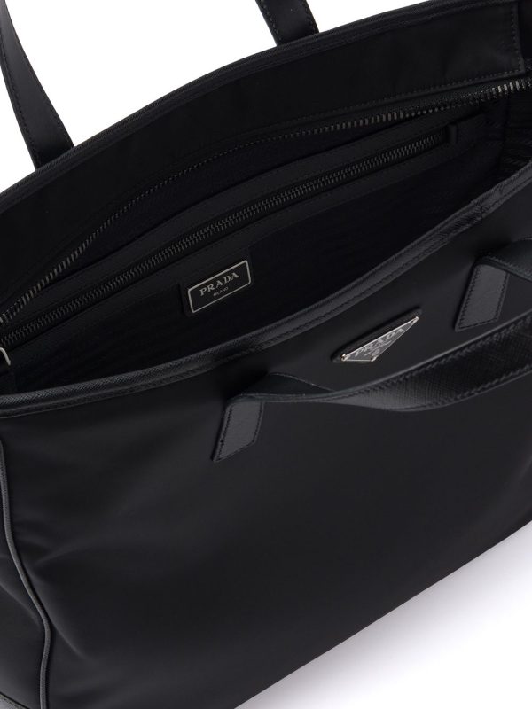 Prada Re-Nylon logo tote bag - Image 5